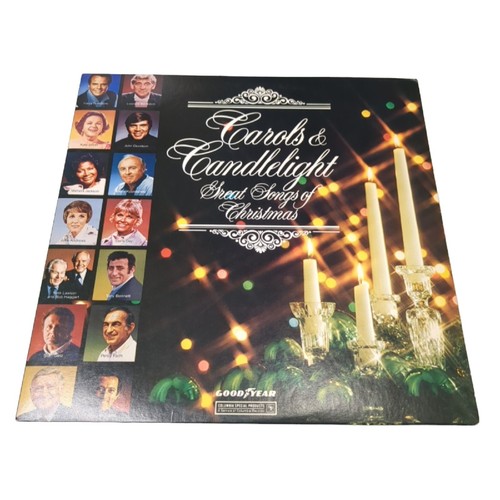 Carols and Candlelight: Great Songs of Christmas (1974) Vinyl LP • GoodYear - Picture 2 of 7