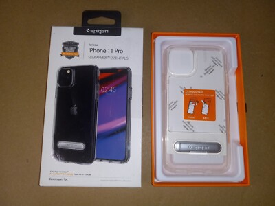 Spigen iPhone 11 Pro Slim Armor Essentials Case Air Cushion Technology - NEW!