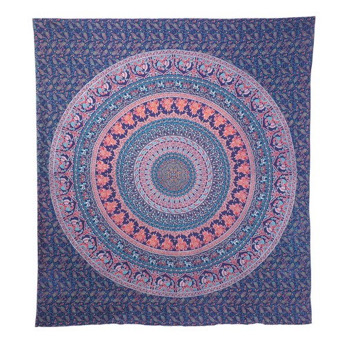 USA Psychedelic Mandala Tapestry Hippie Room Wall Hanging Blanket Art Home Decor - Picture 254 of 301
