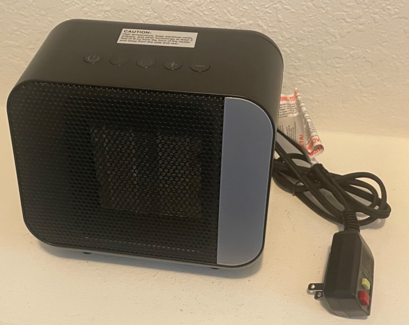 Soleil Electric Digital Ceramic Heater 1500W PTC915B *NEVER * Portable