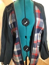 Loomed For The 70’s 70% Virgin Wool Cardigan Overcoat Size 42