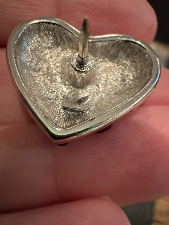 Broche comemorativo patriótico Swarovski Brave Heart bandeira americana 11 de setembro novo com etiquetas - Imagem 4 de 4