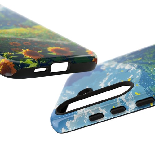 Sunflower Sky Girl Horse Phone Case for iPhone, Samsung Galaxy, Pixel - 第 100/173 張圖片
