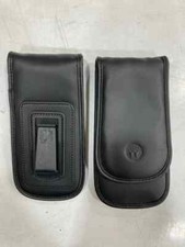 Image of 4 pack of Motorola Zebra Soft Leather Holster Belt Clip For MC55 MC65 MC67