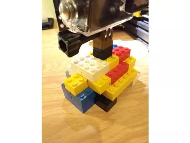 Compatible Go Pro Lego Mount Adapter GoPro Hero 3 3 4 5 6 HD