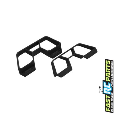 RPM Nerf Bars For Traxxas LCG Slash 2WD - Black Replacement Bumper Parts