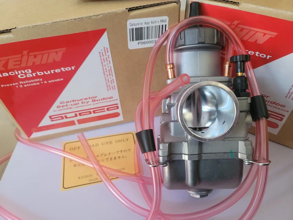 Keihin PW-K 38mm Air Striker Carburetor For YZ250 RM125 CR250 KX250 cr500 ktm440 Foto 3 de 4