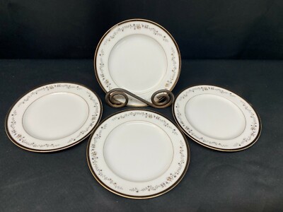 Sango ''BALMORAL'' Imperial Deluxe ~ Japan ~ Set of 4 ~ Bread Plates ~ 6 5/8''
