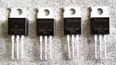 IRFZ44N Transistor N Kanal MOSFET 94W 55V 49A TO220 Menge Wählbar 1-10 Stück