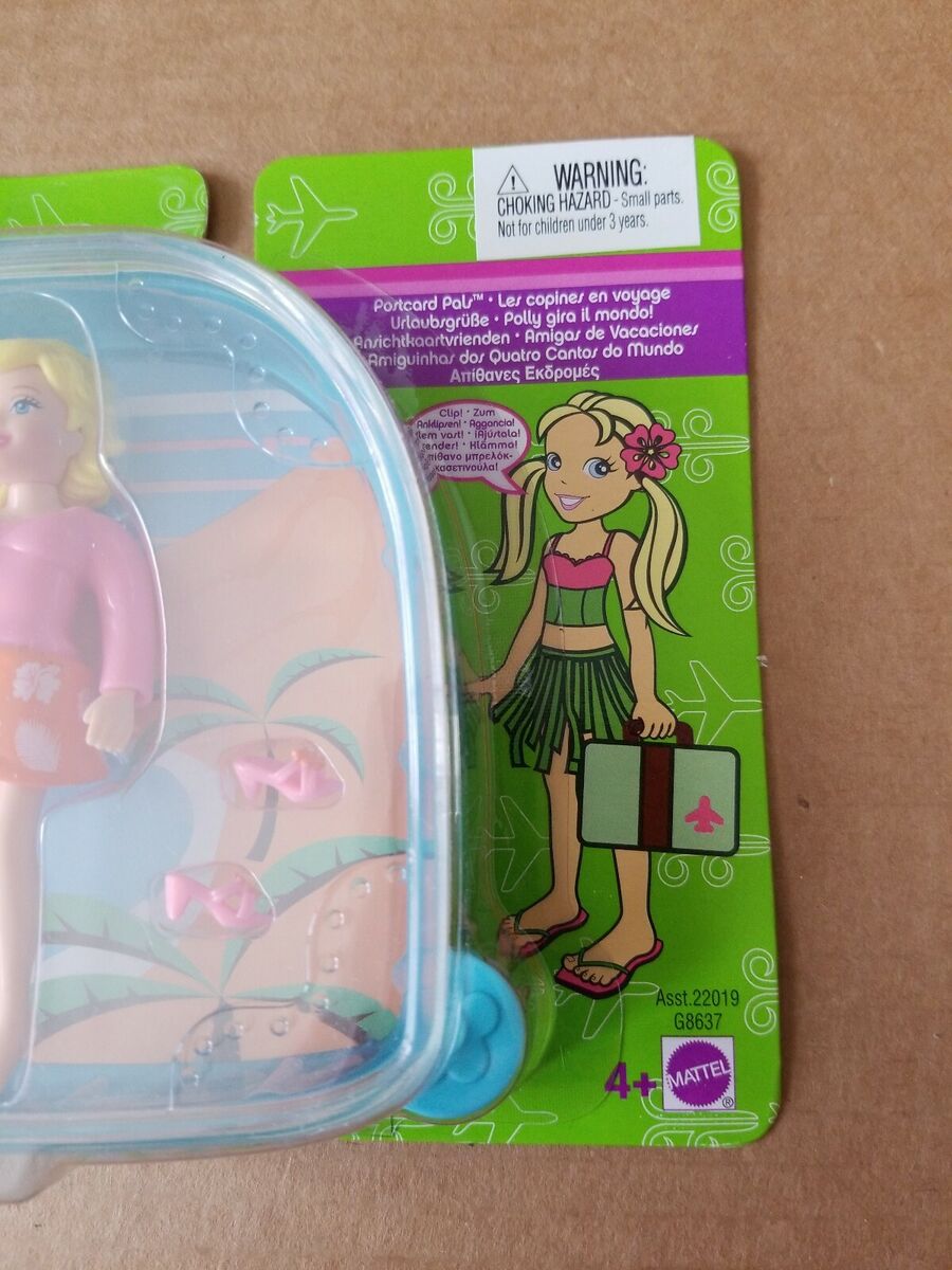 Vintage Polly Pocket Holiday Fun, Hawaiian Fun Suitcase 1996 Ancien objet  de collection de poche polly -  France