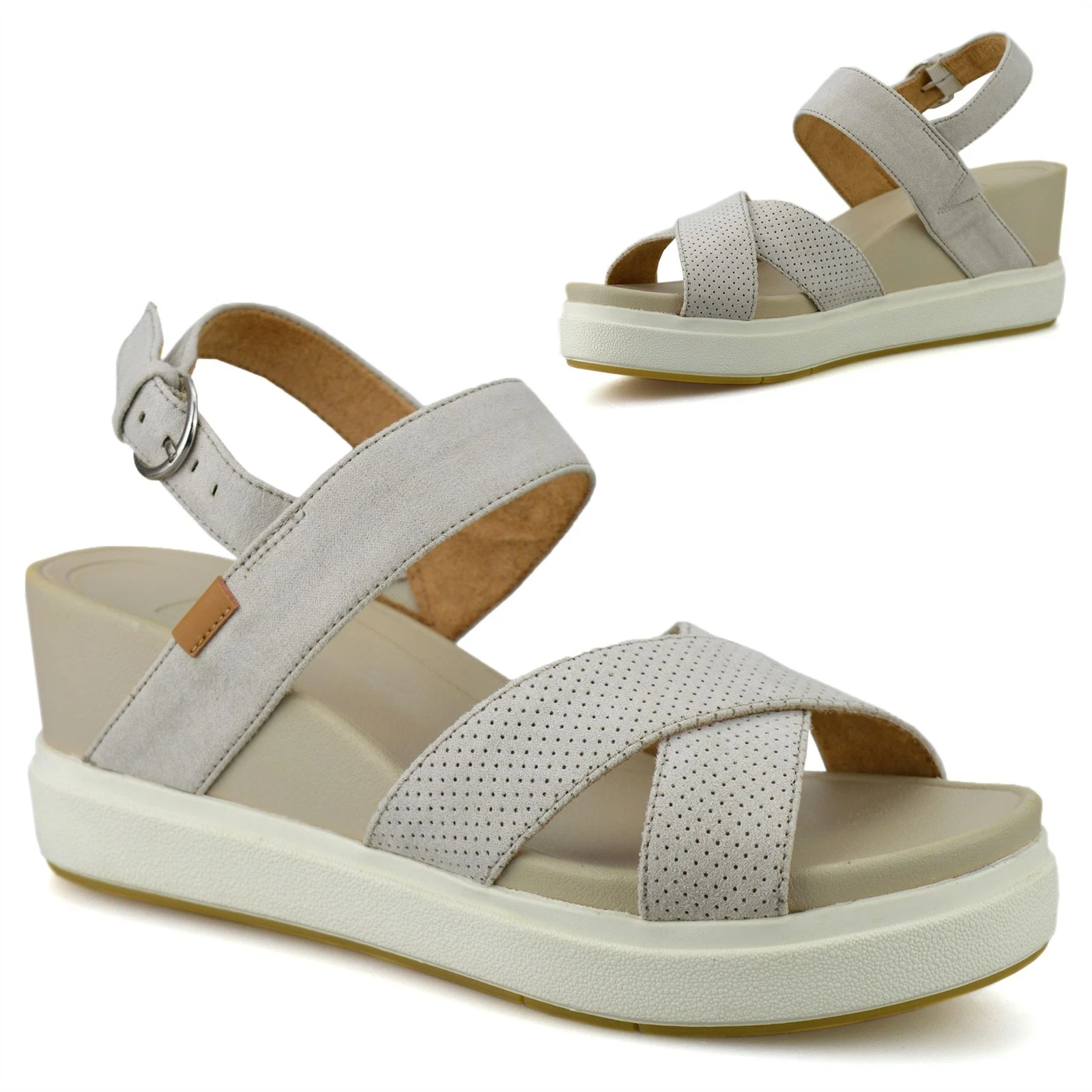 Womens Dr Scholls Mid Wedge Heel Platform Casual Strap Summer Sandals Shoes Size
Opens in a new wind