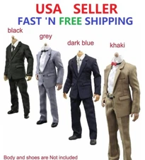 1/6 SCALE Suit Clothes Set For 12" Male Action Figure Doll