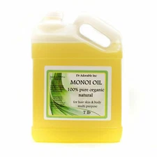 7 LB Premium Monoi Oil Pure & Organic Skin Body Hair Care Nails Face Health 