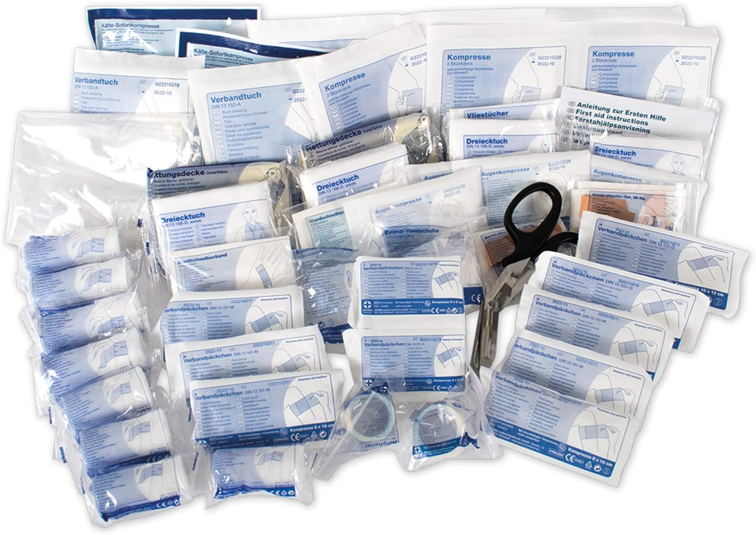 Kit de recharge trousse de secours d'entreprise pour la sécurité des ateliers