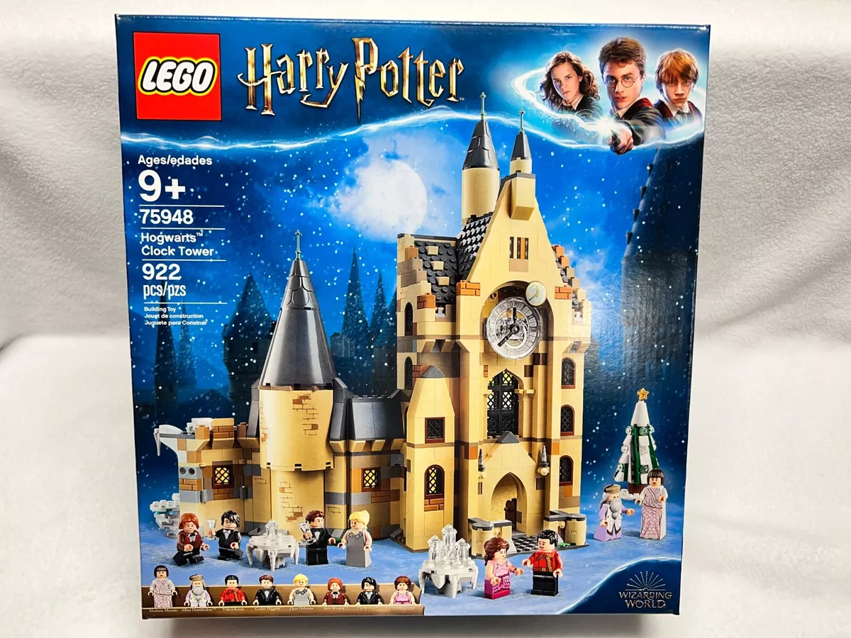 LEGO Harry Potter and The Goblet of Fire Hogwarts Castle Clock Tower 75948  Playset 