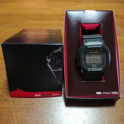g shock spider man