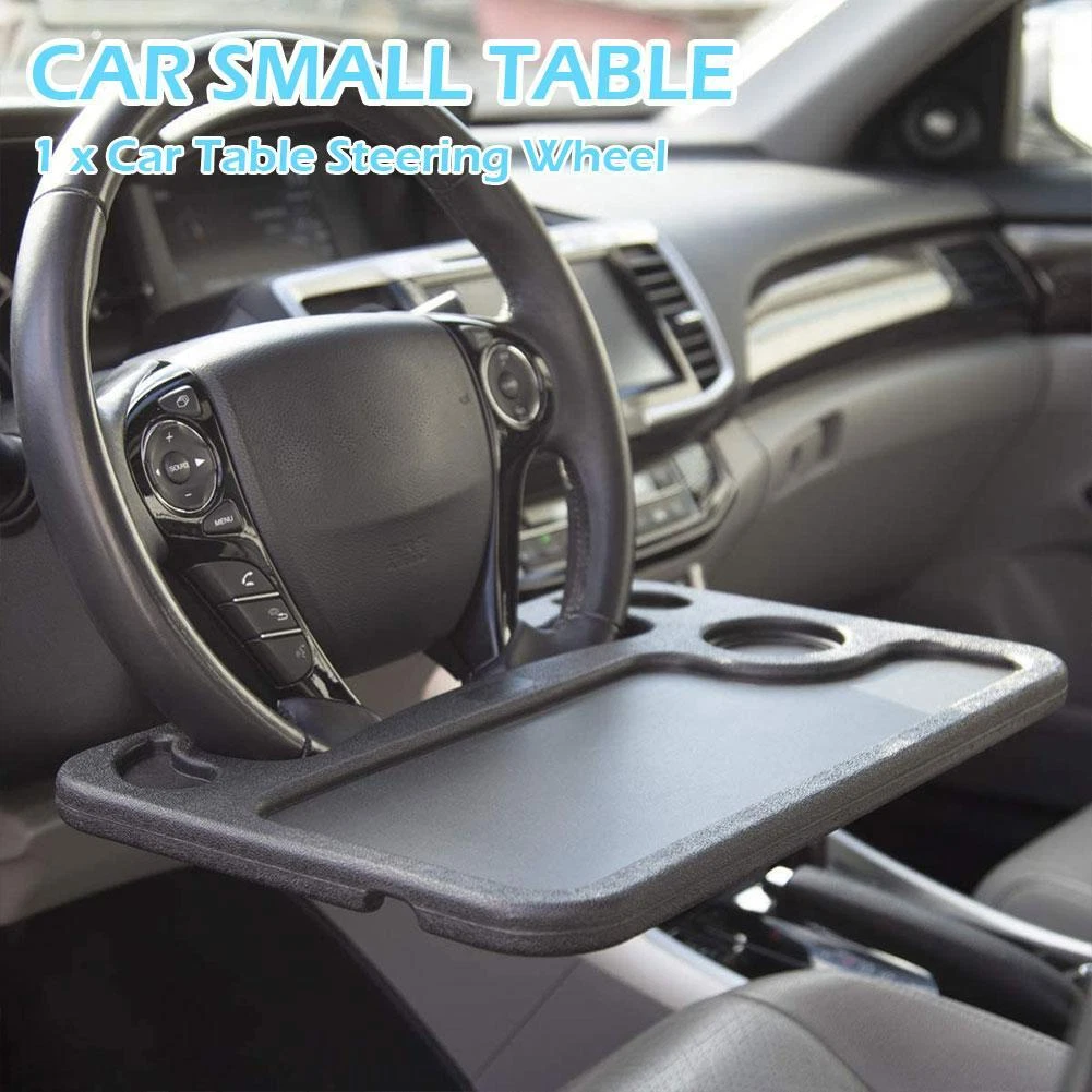 Car Table Holder Steering Wheel Car Laptop Computer Eat Mount Desk Stand Z7C9