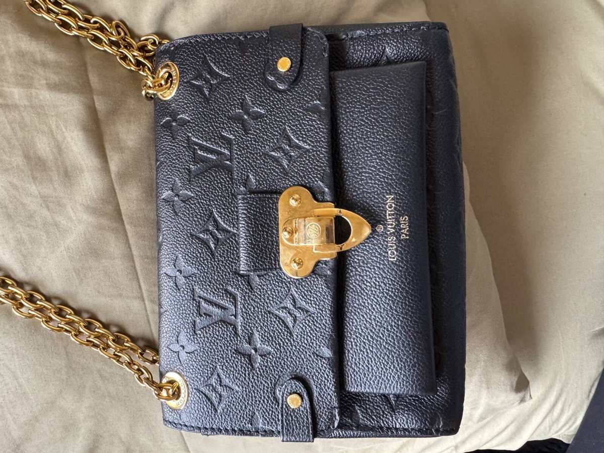 Louis Vuitton Vavin Crossbody Black Leather for sale online