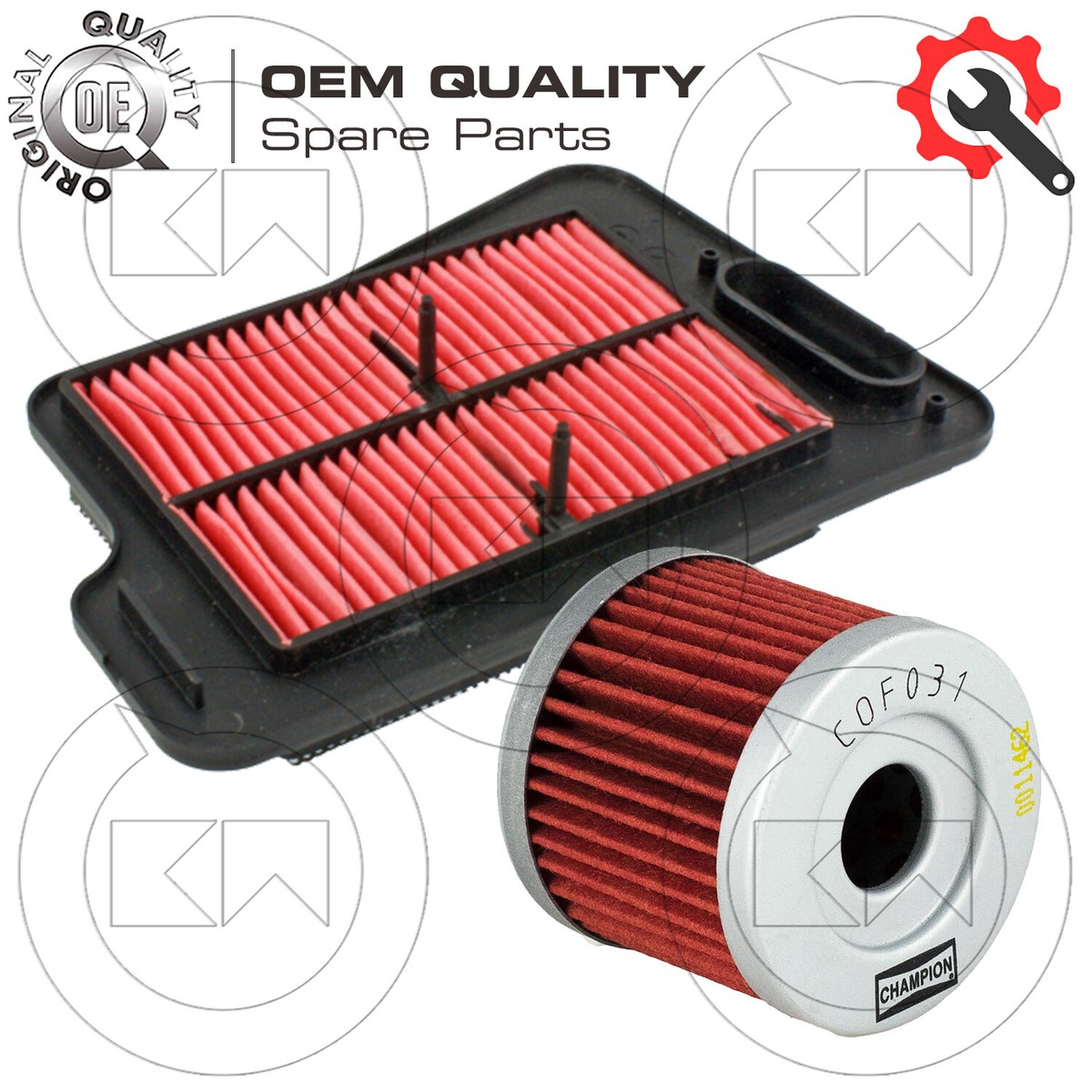 Kit Tagliando Completo Per Suzuki Burgman 650 Executive ABS – 2004-2012 – Olio Motul, Candele NGK, Filtri - 2