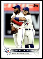 Toronto Talent 2022 Topps Series Two Baseball # 381 Toronto Blue Jays Base