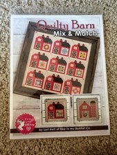 Lori Holt Cross Stitch Quilty Barn Mix  Match Chart