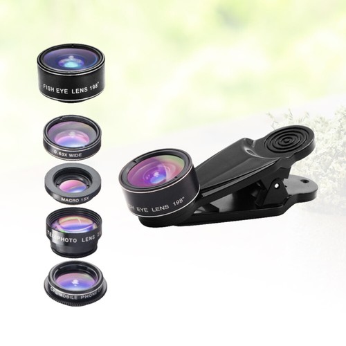 0.63X Phone Camera Lens 5 1 Phone Lens Kit Smartphone Camera Lens - 第 8/11 張圖片