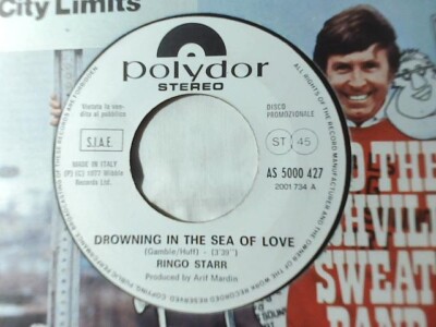 RINGO STARR Ertrinken im Meer der Liebe JOANNE SPANIEN Aufzug 7'' ITALIEN PR0M0