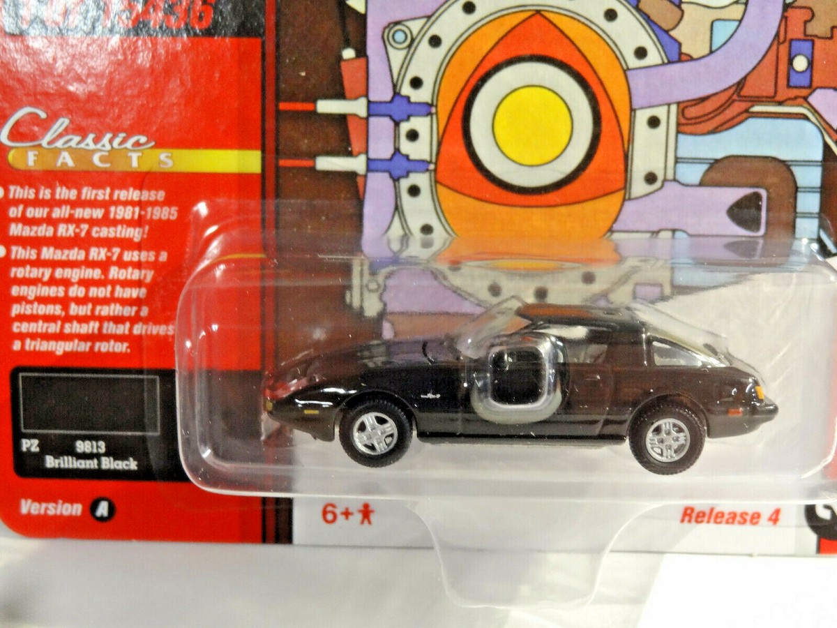 JOHNNY LIGHTNING - BRILLANT BLACK - 1981 MAZDA RX-7 | eBay