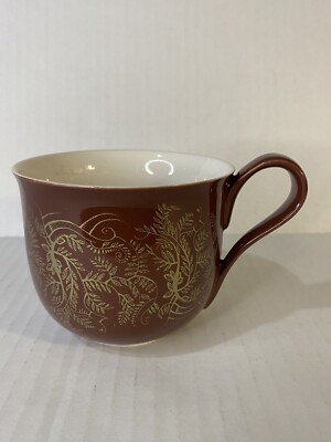 Starbucks Espresso Cup 2004 Brown with Gold Embellishments - 4 oz | eBay