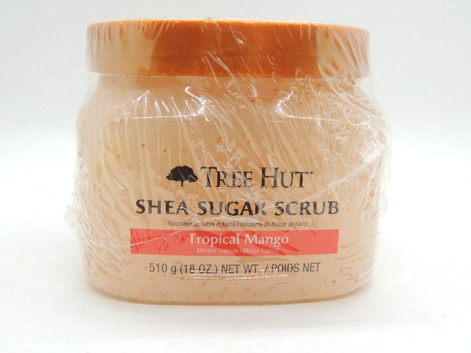 Tree Hut Shea Sugar Scrub Tropical Mango 18oz Exfoliating & Ultra Hydrating NEW - Image 2 of 4
