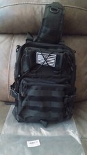 Outdoor Tactical Sling Bag Military MOLLE Crossbody Pack Chest Shoulder Backpack