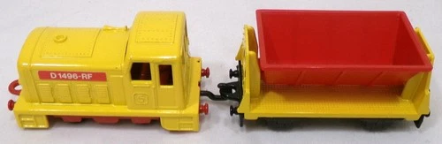 Vintage Matchbox Superfast Flat Car & Shunter 1/64 Loose 2 Vehicle Lot