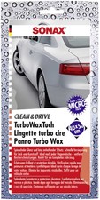 SONAX Clean&Drive TurboWaxTuch 40x50 Wachs Poliertuch Lackversiegelung