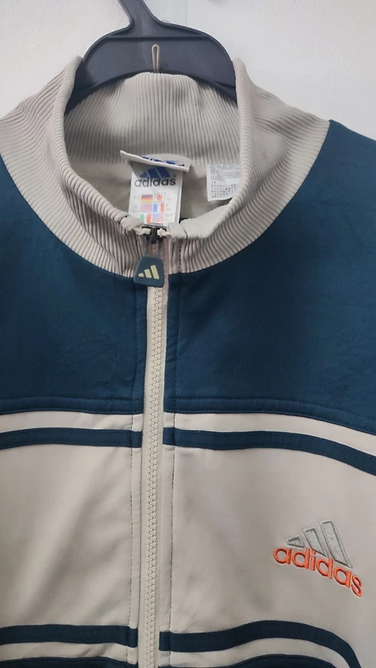 Adidas Vintage Jacket – Rare Embroidered Big Logo - Image 4 of 4