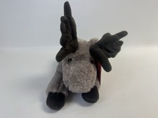 FAO Schwarz Adopt A Pets 15" Plush Lying Moose New with Tags