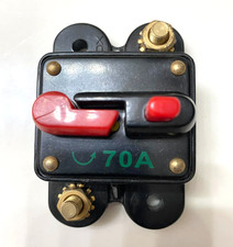 70 amp DC circuit breaker for automotive or marine applications