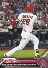 2023 TOPPS NOW #586 NOLAN ARENADO- ST LOUIS CARDINALS