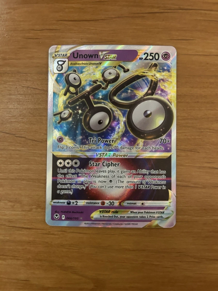 Unown VSTAR Pokémon TCG Cards for sale