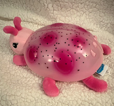 Cloud b Twilight ladybug Pink Plush Nursery Night Light Star Projector