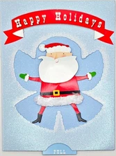 3D Christmas Cards – Handmade – Self-Sealing Envelope – NEW – Fast Ship!