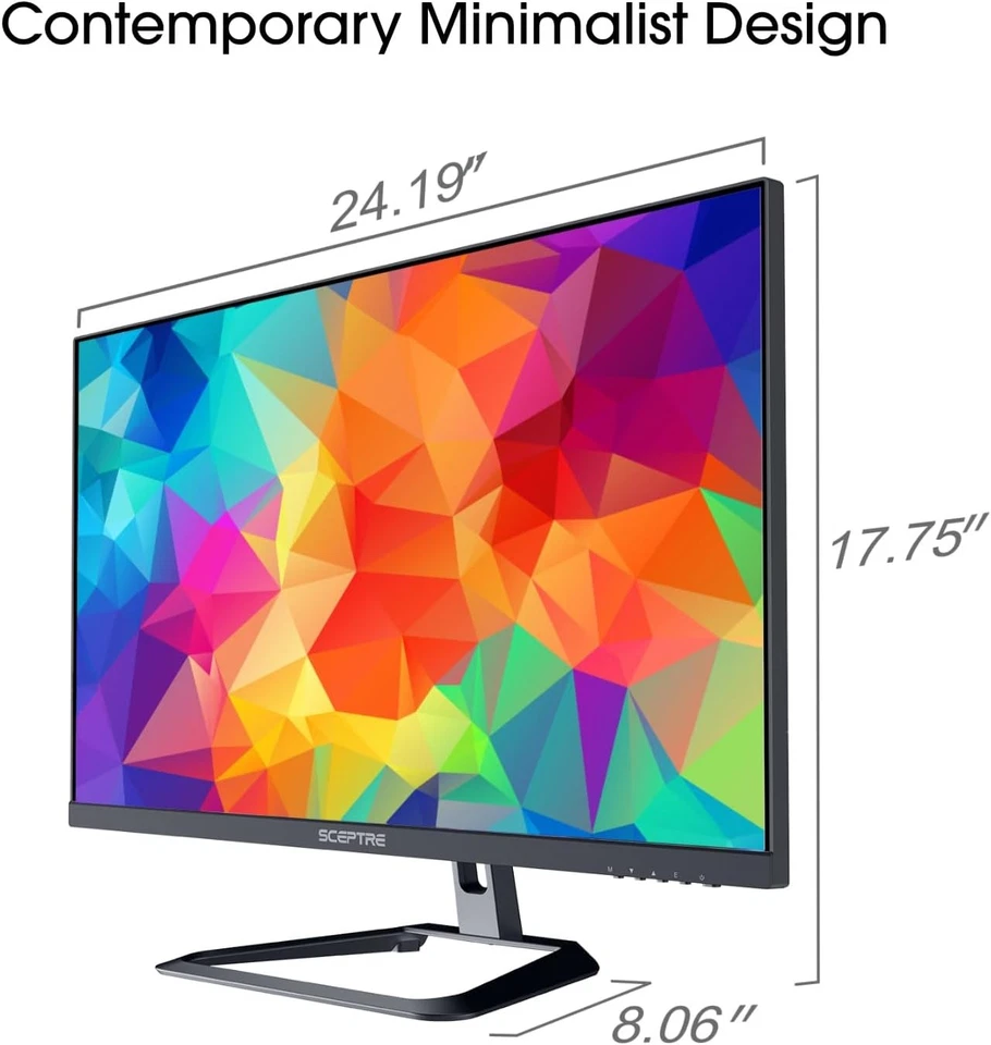 Sceptre 4K IPS 27" 3840 x 2160 UHD Monitor up to 70Hz DisplayPort HDMI 99%... - Image 3 of 4