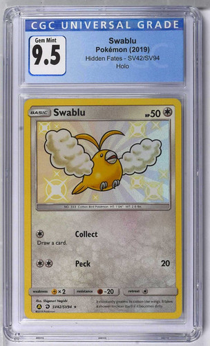 Swablu graded CGC 9.5 for sale on eBay