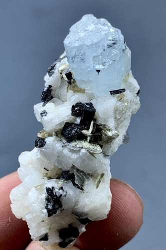 33g Natural Terminated Stunning Aquamarine Crystal From Skardu Pakistan - Picture 3 of 10