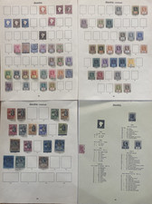 Early Gambia 1880-1927 Mainly mint collection on 3 album leaves, values to 4/-..