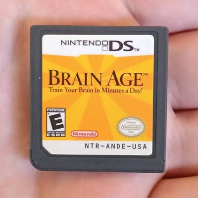 Nintendo Brain Age: Train Your Brain in Minutes a Day Nintendo DS E Educational