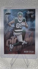 Mason Taylor 2025 Panini Absolute #10 By Storm New York Jets 🛩️ 