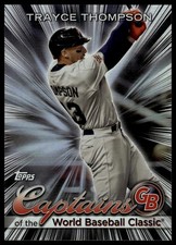 2023 Topps World Baseball Classic #CC-9 Trayce Thompson Captains of the Classic