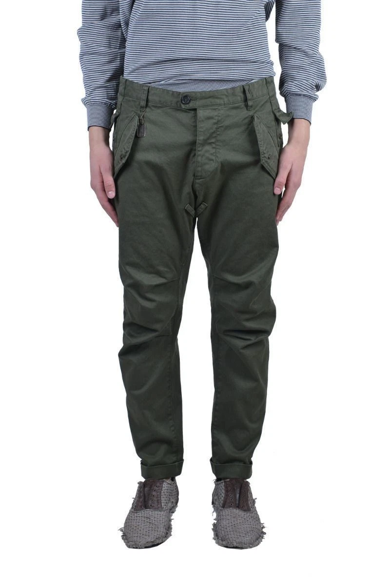 Dsquared2 Green Regular Size Pants for Men for sale | eBay