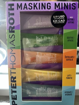 PETER THOMAS ROTH - Masking Minis 5-Piece Mask Kit AUTHENTIC 