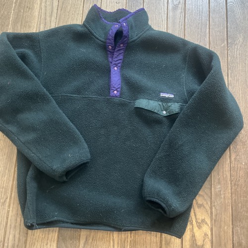 Vintage Patagonia 1/4 Snap Fleece Pullover Unisex Size Medium - Image 1